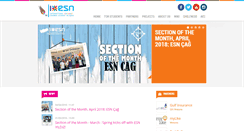 Desktop Screenshot of esnturkey.org